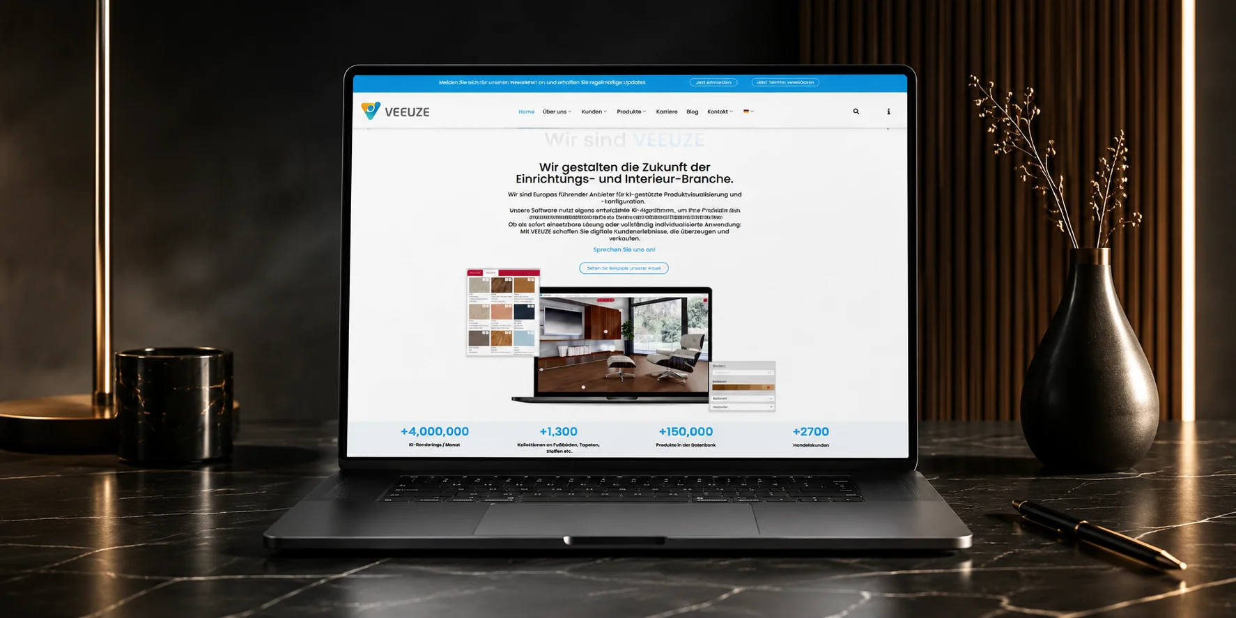 VEEUZE – Webdesign